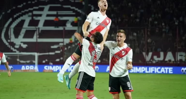 River le ganó a Lanús en un partido con polémicas, y se trepó a la punta del torneo River le ganó a Lanús en un partido con polémicas, y se trepó a la punta del torneo
