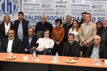 La CGT respaldó propuesta de Esteban Bullrich para lograr «un gran acuerdo nacional y consensos»