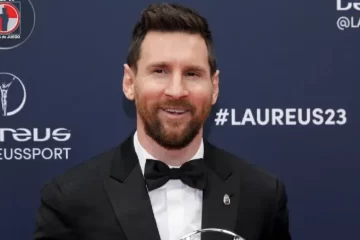 Lio Messi ganó el Premio Laureus al mejor deportista del año