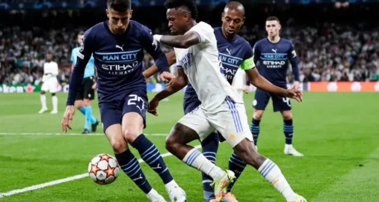 Real Madrid y Manchester City juegan por semifinales de la Champions League Real Madrid y Manchester City juegan por semifinales de la Champions League