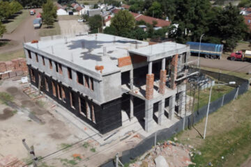 Etapa final para la construcción de la Casa de la Provincia en Salliqueló