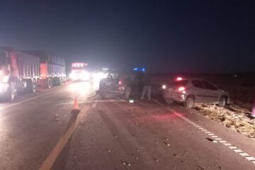 Tres pigüenses se accidentaron en la ruta 33, cerca de Saavedra