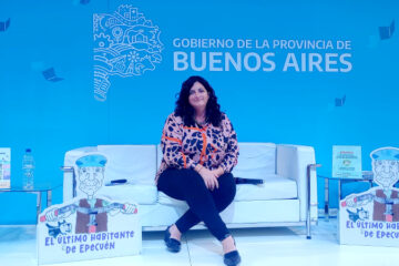 María Julia Poiré presentó “El último habitante de Epecuén» en la Feria del libro