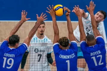 Batacazo de Argentina: la Selección de Vóley venció al campeón olímpico Batacazo de Argentina: la Selección de Vóley venció al campeón olímpico