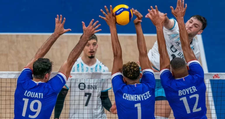 Batacazo de Argentina: la Selección de Vóley venció al campeón olímpico Batacazo de Argentina: la Selección de Vóley venció al campeón olímpico