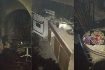 Un incendio consumió el interior de una vivienda en Rivera