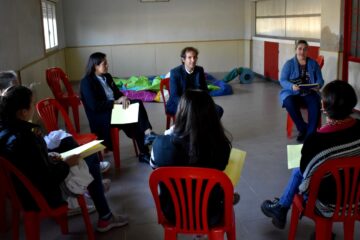 El Intendente Andres presentó en Leubucó la convocatoria «Proyectos 2023»