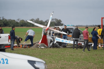 Una tragedia aérea enlutó a una exposición del campo