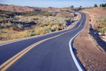 Monte Hermoso: el camino de cintura a Sauce Grande, cerca de su inauguración Monte Hermoso: el camino de cintura a Sauce Grande, cerca de su inauguración
