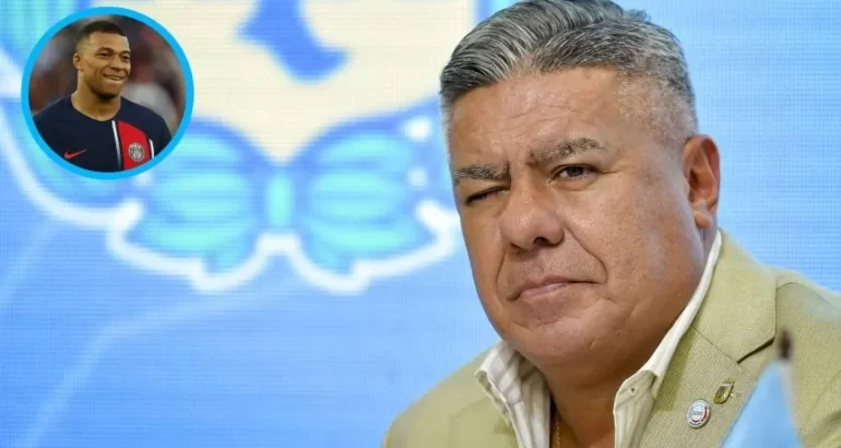 El palo del Chiqui Tapia a Mbappé por los títulos de Sudamérica El palo del Chiqui Tapia a Mbappé por los títulos de Sudamérica