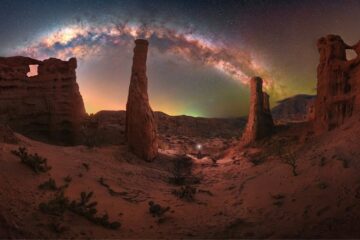 Una foto de Cafayate elegida entre las mejores de la Vía Láctea