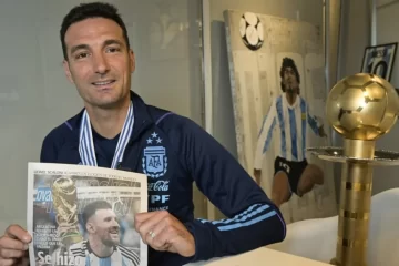 Scaloni fue elegido mejor entrenador de seleccionados de 2023