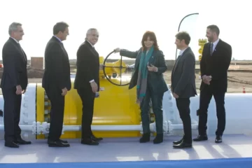 Salliqueló: Inauguraron el gasoducto Néstor Kirchner y anunciaron su continuidad