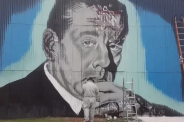 Jacinto Araúz homenajea a su hijo pródigo con un mural