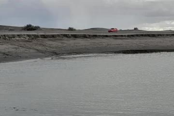 Un extraño natural fenómeno sorprendió en San Blas