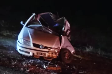 Choque fatal: Un hombre de Doblas murió en un accidente en ruta 35
