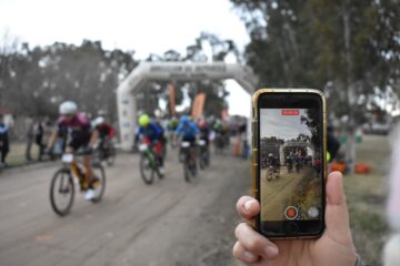 Multitudinaria edición del «Rural Bike Carhué»