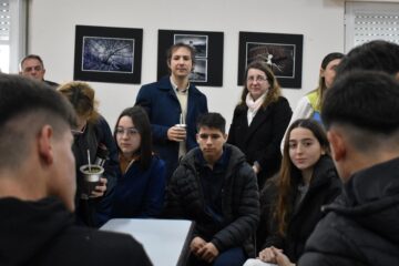 Andres abrió el Parlamento Juvenil 2023 en Adolfo Alsina