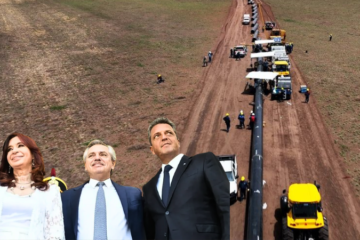 Massa, Cristina y Alberto compartirán un acto en Salliqueló para inaugurar el Gasoducto