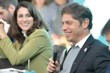 Kicillof: «Trabajamos sin mirar el color político de cada municipio» Kicillof: «Trabajamos sin mirar el color político de cada municipio»