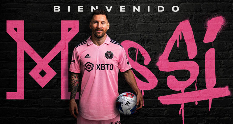 Messi fue presentado en redes como jugador de Inter Miami Messi fue presentado en redes como jugador de Inter Miami