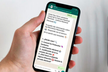 Lanzan un chatbot en WhatsApp para realizar consultas sobre las elecciones Lanzan un chatbot en WhatsApp para realizar consultas sobre las elecciones