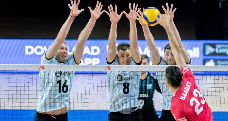 Voley: Argentina venció a Irán y completó una excelente fase clasificatoria Voley: Argentina venció a Irán y completó una excelente fase clasificatoria