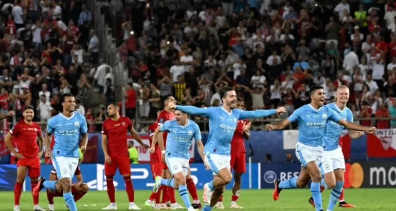 El City es campeón de la Supercopa Europea: venció a Sevilla por penales El City es campeón de la Supercopa Europea: venció a Sevilla por penales