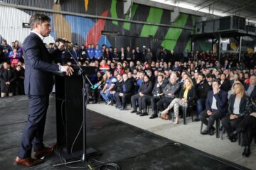 Kicillof: “No necesitamos ni motosierra ni dinamita, necesitamos industria, ciencia y energía para incluir a todos y todas”
