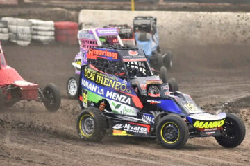 Juani Todino tuvo otra gran actuación en el invernal de Midget