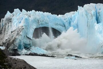 Alarmante retroceso del glaciar Perito Moreno