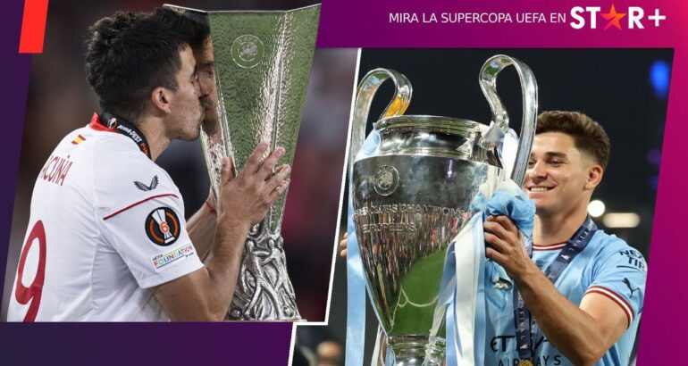 Manchester City y Sevilla van por la Supercopa de Europa Manchester City y Sevilla van por la Supercopa de Europa