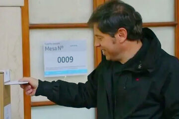 Votó Kicillof: «Es importante que cada uno participe con la cabeza fría pensando en lo que se viene» Votó Kicillof: «Es importante que cada uno participe con la cabeza fría pensando en lo que se viene»
