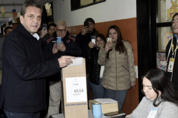 Massa votó en Tigre: “Es importante que la gente participe” Massa votó en Tigre: “Es importante que la gente participe”