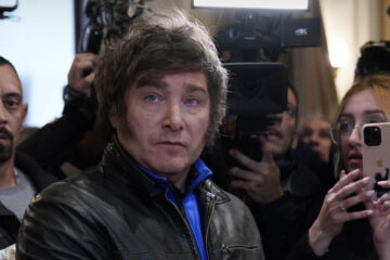 Votó Milei: “El sistema se modifica votando”