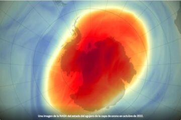 El agujero en la capa de ozono se posó sobre Argentina