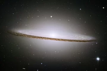 El telescopio Hubble capturó una impresionante imagen de la Galaxia Sombrero