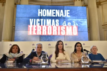 “El Estado garantiza la impunidad de los violentos”, denunció Victoria Villarruel en el acto por las “víctimas del terrorismo”
