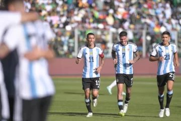 Argentina goleó a Bolivia en la altura de La Paz
