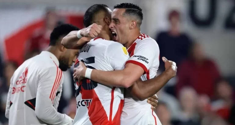 Agónico triunfo de River ante Atlético Tucumán