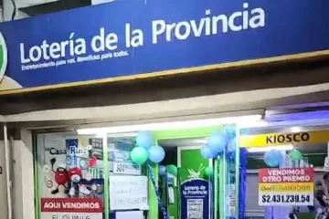 Un pringlense ganó 110 millones de pesos con la Quiniela Plus