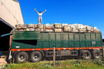 Desde Rivera se entregaron 10.480 kg. de carga de la Planta de Separación