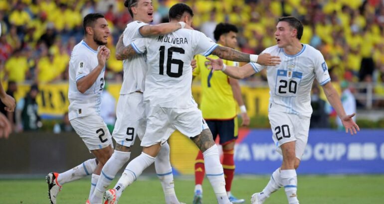 Colombia perdonó y Uruguay lo empató con un penal sobre la hora Colombia perdonó y Uruguay lo empató con un penal sobre la hora