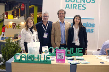 Carhué presentó su marca turística en la Feria Internacional de Turismo Carhué presentó su marca turística en la Feria Internacional de Turismo