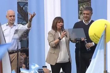 Bullrich: «Nos vamos a liberar de esta mafia de una vez y para siempre»