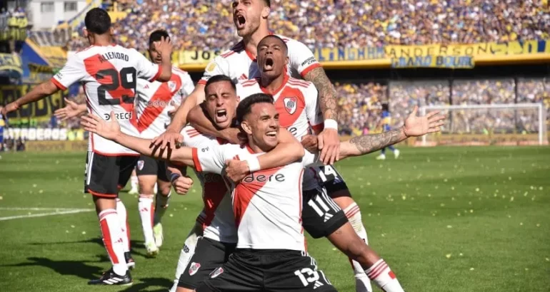 River le ganó a Boca en La Bombonera después de cinco años y festejó en el Superclásico River le ganó a Boca en La Bombonera después de cinco años y festejó en el Superclásico