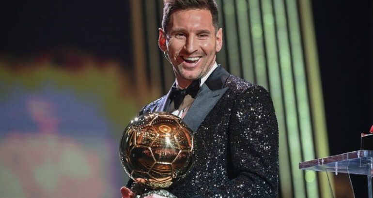 Messi ganó el Balón de Oro y por octava vez es galardonado como el mejor del planeta