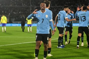 Uruguay le ganó a Brasil luego de 22 años