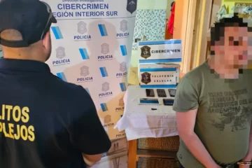 Pringles: allanamiento por tenencia de imágenes sexuales de menores