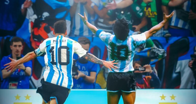 Messi, sobre Maradona: «Todos queríamos ser como él, pero ninguno llegó a serlo» Messi, sobre Maradona: «Todos queríamos ser como él, pero ninguno llegó a serlo»